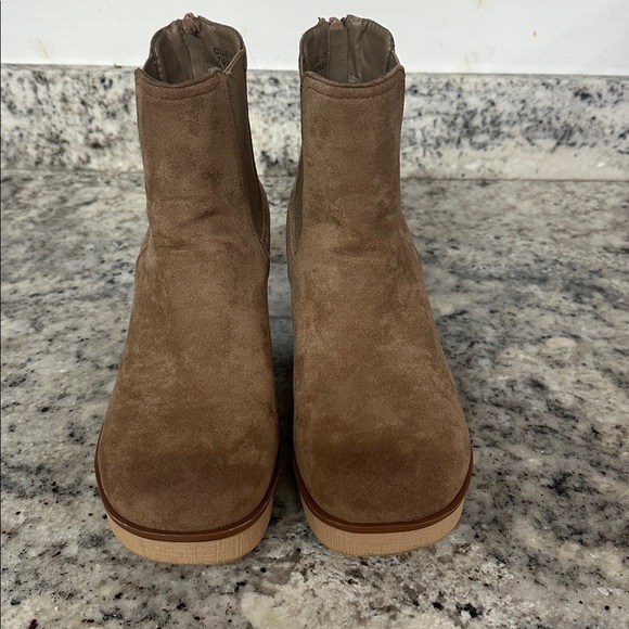 Pierre Dumas Brown Suede midi Boots - Picture 3 of 7